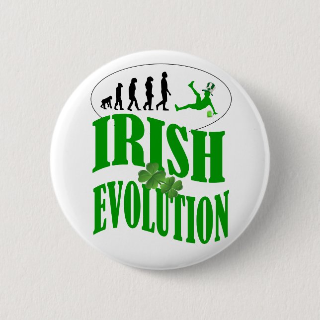 Chapa Redonda De 5 Cm Irish evolution (Anverso)