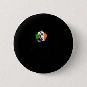 Chapa Redonda De 5 Cm Irlanda Irlandés Diseño de la Bandera de Eire en J