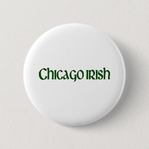 Chapa Redonda De 5 Cm Irlandés de Chicago