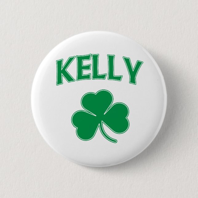 Chapa Redonda De 5 Cm Irlandés de Kelly (Anverso)