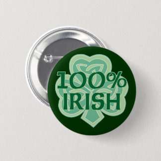 Chapa Redonda De 5 Cm Irlandés del 100%