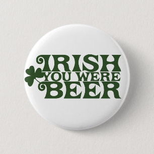 Chapa Redonda De 5 Cm Irlandés eres Beer