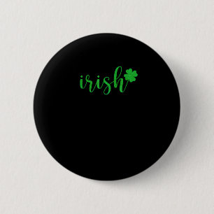 Chapa Redonda De 5 Cm Irlandés St Patrick Day Men Saint Patrys Sham