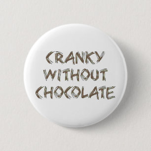 Chapa Redonda De 5 Cm Irritable sin el chocolate