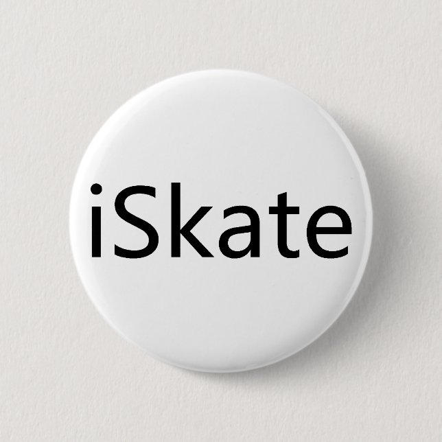 Chapa Redonda De 5 Cm iSkate (Anverso)