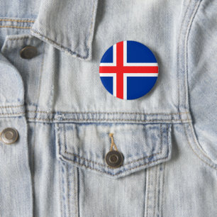 Chapa Redonda De 5 Cm Islandia