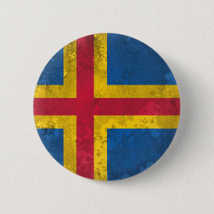 Chapa Redonda De 5 Cm Islas Aland