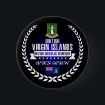 Chapa Redonda De 5 Cm Islas Vírgenes Británicas<br><div class="desc">Islas Vírgenes Británicas</div>