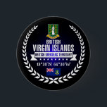 Chapa Redonda De 5 Cm Islas Vírgenes Británicas<br><div class="desc">Islas Vírgenes Británicas</div>