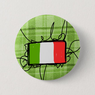 Chapa Redonda De 5 Cm Italia