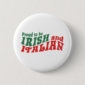 Chapa Redonda De 5 Cm Italiano irlandés