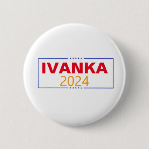Chapa Redonda De 5 Cm Ivanka Trump 2024