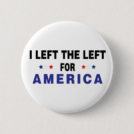 Chapa Redonda De 5 Cm Izquierda Para Estados Unidos