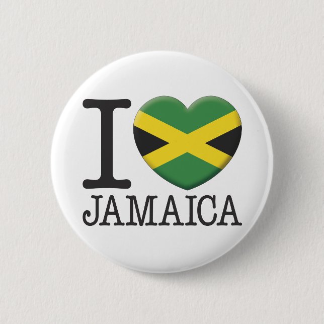 Chapa Redonda De 5 Cm Jamaica (Anverso)