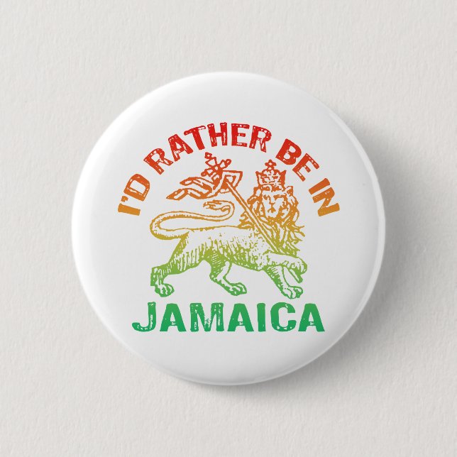 Chapa Redonda De 5 Cm Jamaica (Anverso)