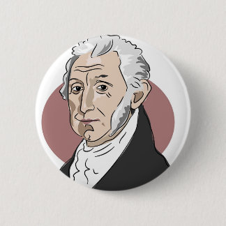 Chapa Redonda De 5 Cm James Monroe