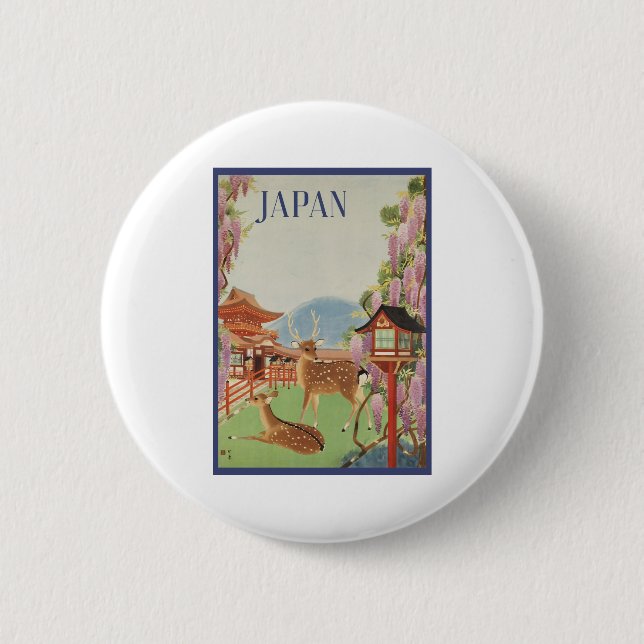 Chapa Redonda De 5 Cm Japón (Anverso)