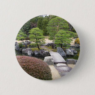Chapa Redonda De 5 Cm Jardín japonés 日 本 庭 園