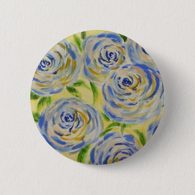 Chapa Redonda De 5 Cm Jardín maravilloso (Anverso)