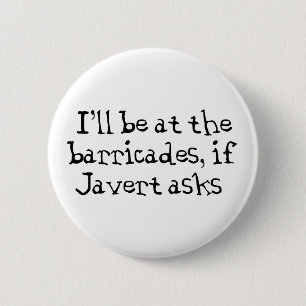 Chapa Redonda De 5 Cm Javert Les Miserables