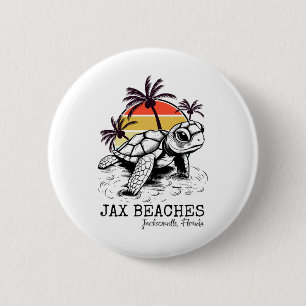 Chapa Redonda De 5 Cm Jax Bebe Sea Turtle Preserve Save Jacksonville