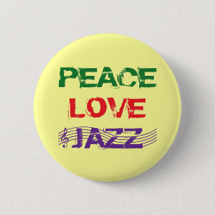 CHAPA REDONDA DE 5 CM JAZZ DEL AMOR DE LA PAZ