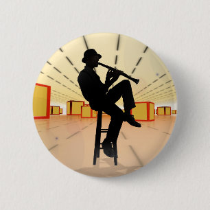 Chapa Redonda De 5 Cm Jazz fresco 3