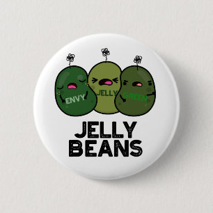 Chapa Redonda De 5 Cm Jelly Beans Funny Jealous Candy Pun