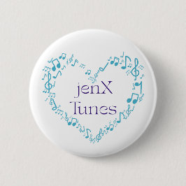 Chapa Redonda De 5 Cm jenX Tunes