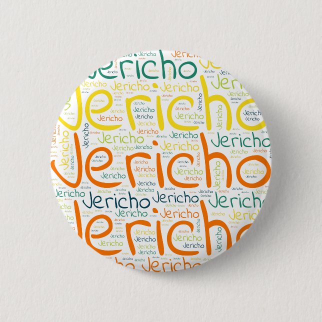 Chapa Redonda De 5 Cm Jericho (Anverso)