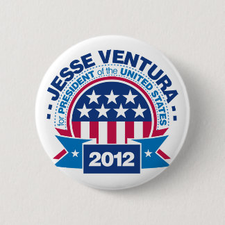 Chapa Redonda De 5 Cm Jesse Ventura para el presidente 2012