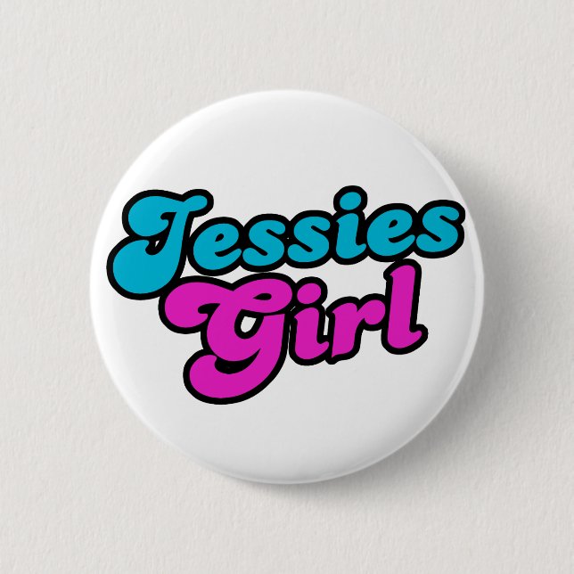 Chapa Redonda De 5 Cm Jessies Chica (Anverso)