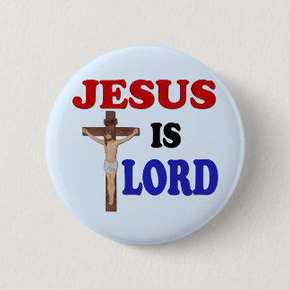 CHAPA REDONDA DE 5 CM JESUS ES LORD