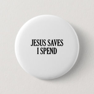 Chapa Redonda De 5 Cm Jesús Guarda Que Pase Cosas Cristianas Divertidas 