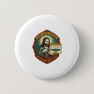 Chapa Redonda De 5 Cm Jesús Molesto Aceptar Cookies Pop Up Navegador Int
