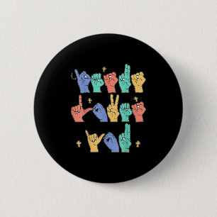 Chapa Redonda De 5 Cm Jesús te ama como eres señal cristiana Jesús niño