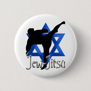 Chapa Redonda De 5 Cm Jew Jitsu