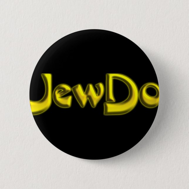 Chapa Redonda De 5 Cm Jewdo (Anverso)