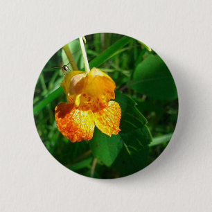 Chapa Redonda De 5 Cm Jewel Weed, Wildflower