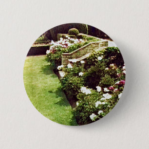 Chapa Redonda De 5 Cm jGib del jardín snap-29087 de Stratford-sobre-Avon