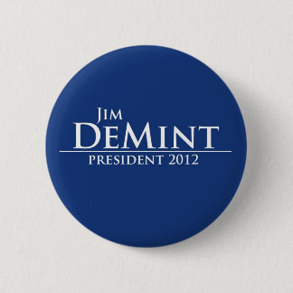Chapa Redonda De 5 Cm Jim DeMint para el presidente 2012