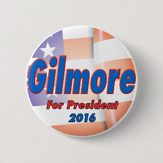 Chapa Redonda De 5 Cm Jim Gilmore para el presidente en 2016