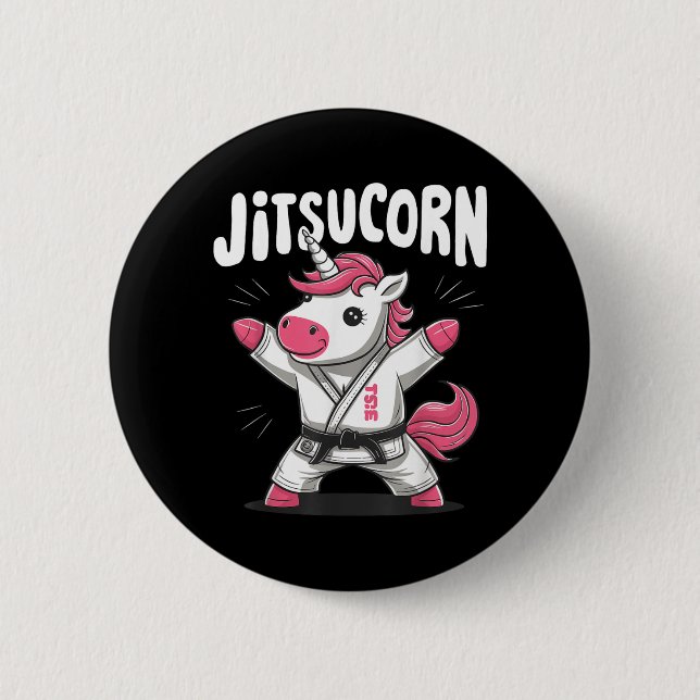 Chapa Redonda De 5 Cm Jitsucorn (Anverso)