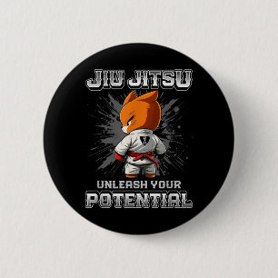 Chapa Redonda De 5 Cm Jiu Jitsu Brasileño MMA y Grappling BJJ Fox