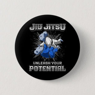 Chapa Redonda De 5 Cm Jiu Jitsu Brasileño MMA y Lucha BJJ