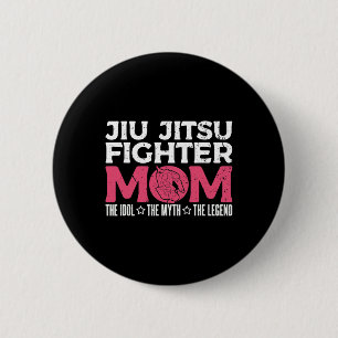 Chapa Redonda De 5 Cm Jiu Jitsu Fighter Mom The Idol Judo Karate Jiu Jit