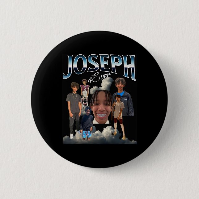 Chapa Redonda De 5 Cm Joe 4 Life (Anverso)