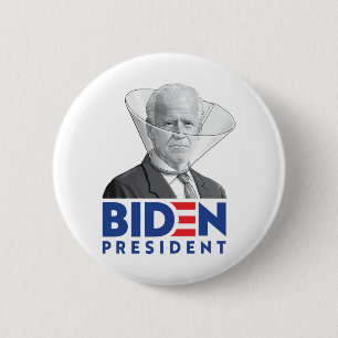 Chapa Redonda De 5 Cm Joe Biden 2020