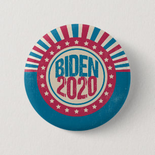 Chapa Redonda De 5 Cm Joe Biden 2020, retro político