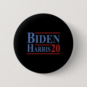 Chapa Redonda De 5 Cm Joe Biden Kamala Harris Presidente Demócrata Liber